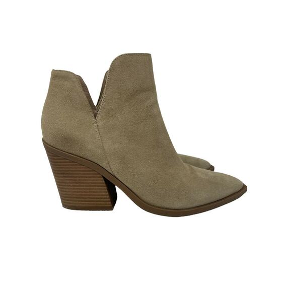 Gianni Bini Huttsen Suede Stacked Heel Booties Women’s 10M - Picture 4 of 11